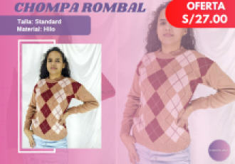 Chompa  rombal