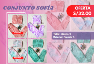 conjunto sofia