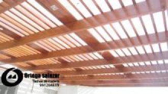 techos de madera al gusto del cliente