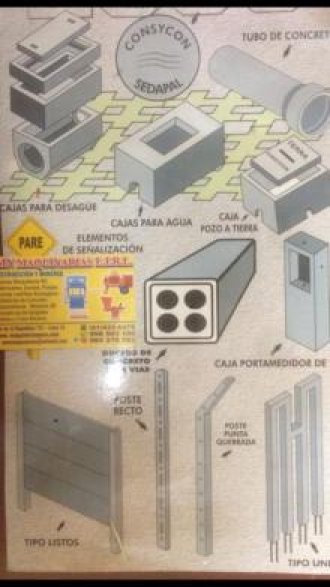 MOLDES Y EQUIPOS PARA CERCO DE PLACAS cel. 965276102