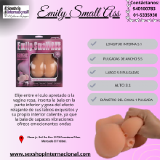 MASTURBADOR EMILLY SMALL ASS 3D - SEXSHOP PLAZA NORTE.