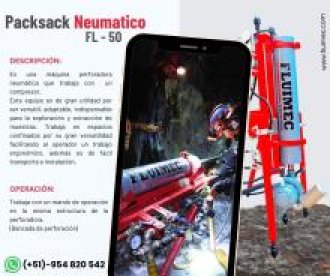 Packsack FL-50 - Maquina perforadora neumática