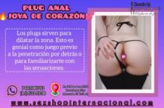 PLUG ANAL - JOYA DE CORAZON - PLAZA NORTE.
