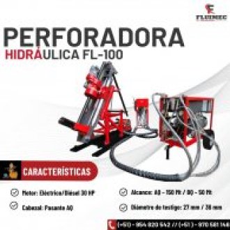 PERFORADORA FL-100 - rápida recuperación de muestra