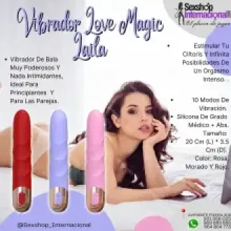LOVE MAGIC LAILA-VIBRADOR TIPO BALA-ESTIMULACION HOT-SEXSHOP 931568025
