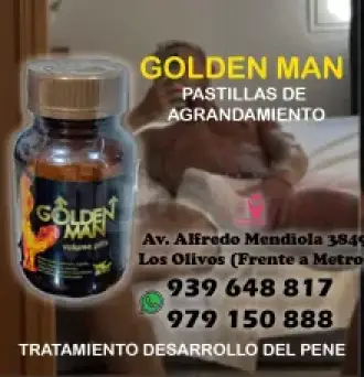GOLDEN MAN DESARROLADOR VIRIL Y POTENCIADOR INSIGNIA DE GARANTIA