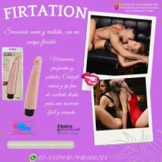 Dildo Vibrador Realista Consolador Flirtation