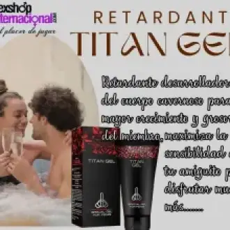 TITAN GEL FOR PENIS SENSIBILIDAD Y PLACER