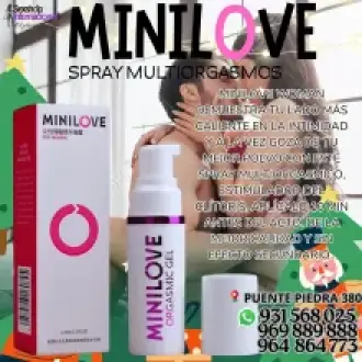 SATISFACCIÓN GARANTIZADA GEL ORGASMICO MINILOVE SPRAY
