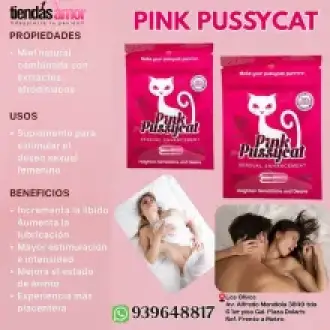 Potenciador Femenino Pink Pussycat es un suplemento nutricio