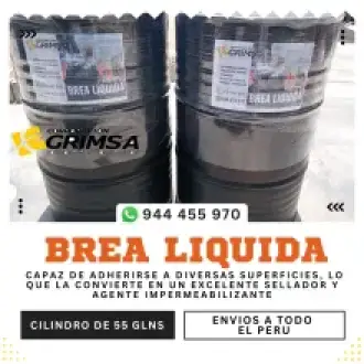 BREA LIQUIDA PARA TECHOS IMPERMEABILIZAR ENVIOS TODO PERU