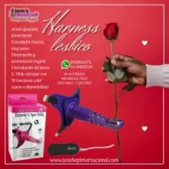 Arnés ajustable penetración Consolado-MUJERES