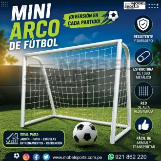 MINI ARCO DE FUTBOL MOBEL SPORTS