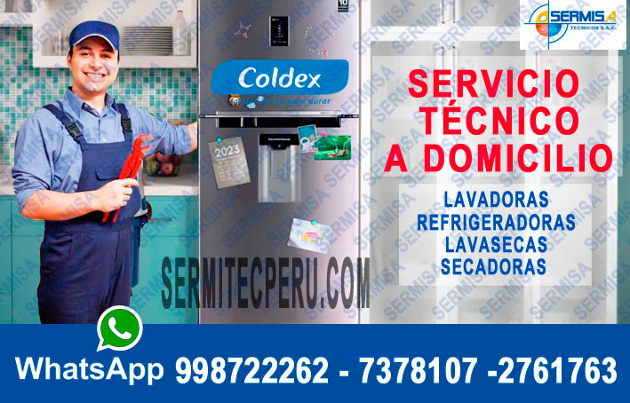 COLDEX ATENCIÓN TÉCNICA A1 A LAVADORAS RIMAC 981091335