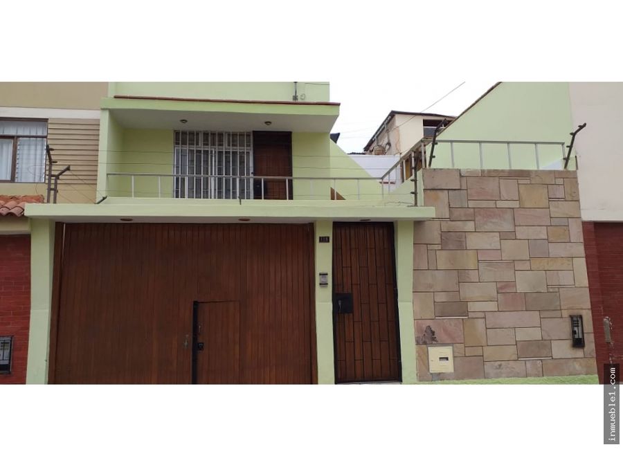 Venta de Casa en San Miguel