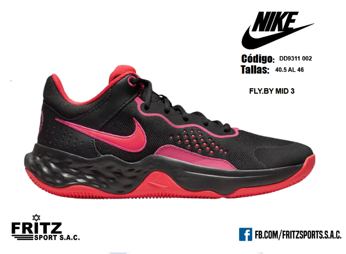 Zapatilla Nike - FLY.BY MID3