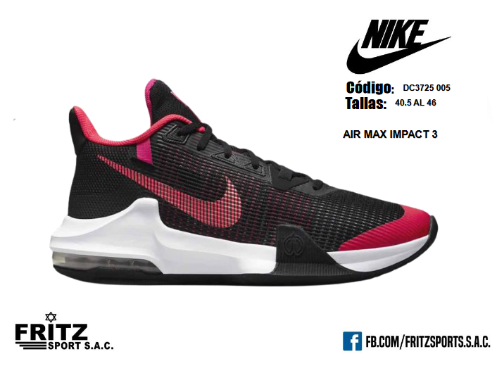 Zapatilla Nike - AIR MAX IMPACT 3