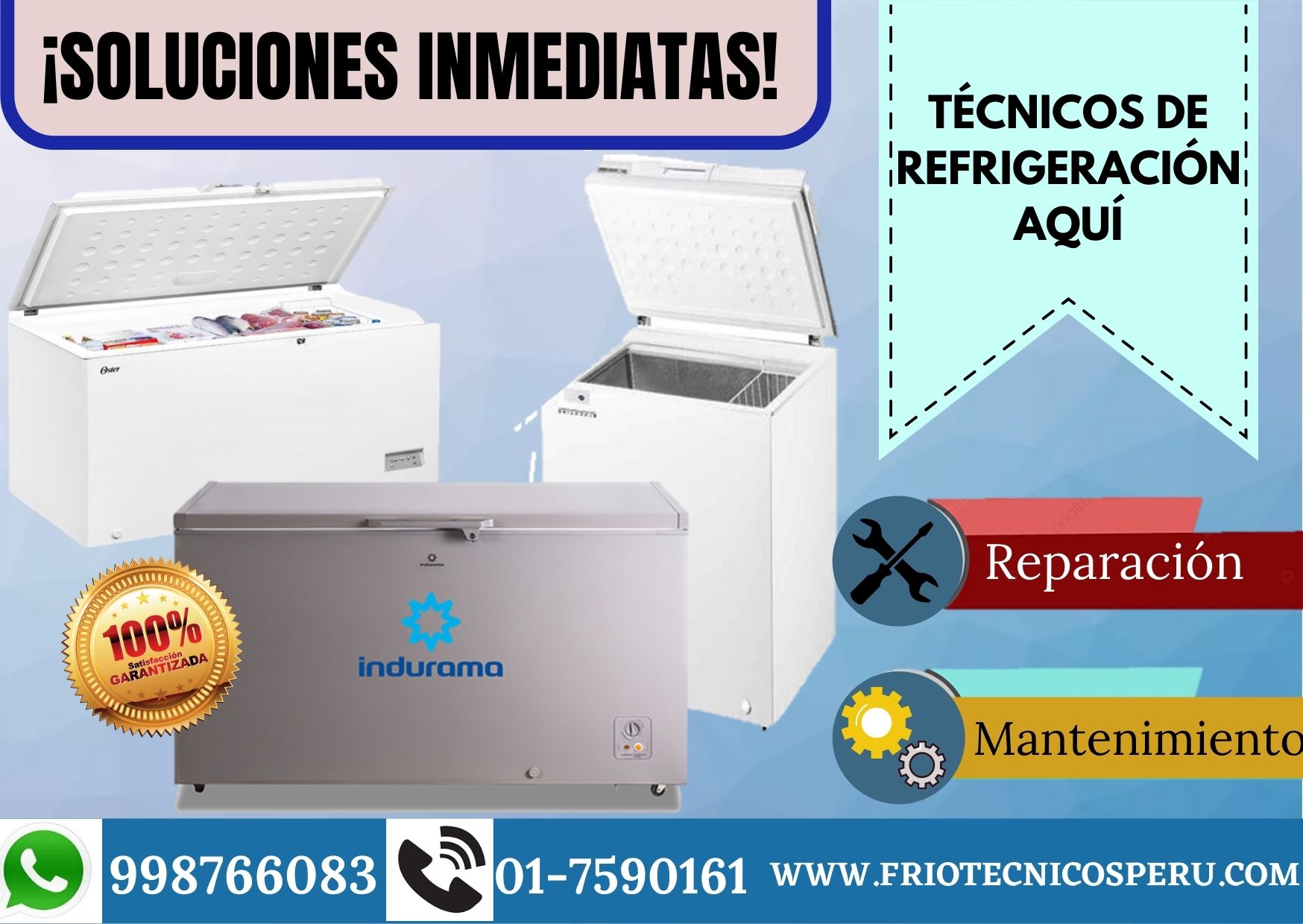 AQUÍ Reparación de Congeladoras 7590161 Lince