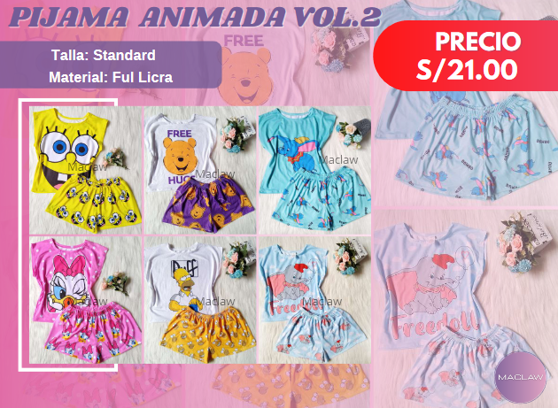 Pijama Animada