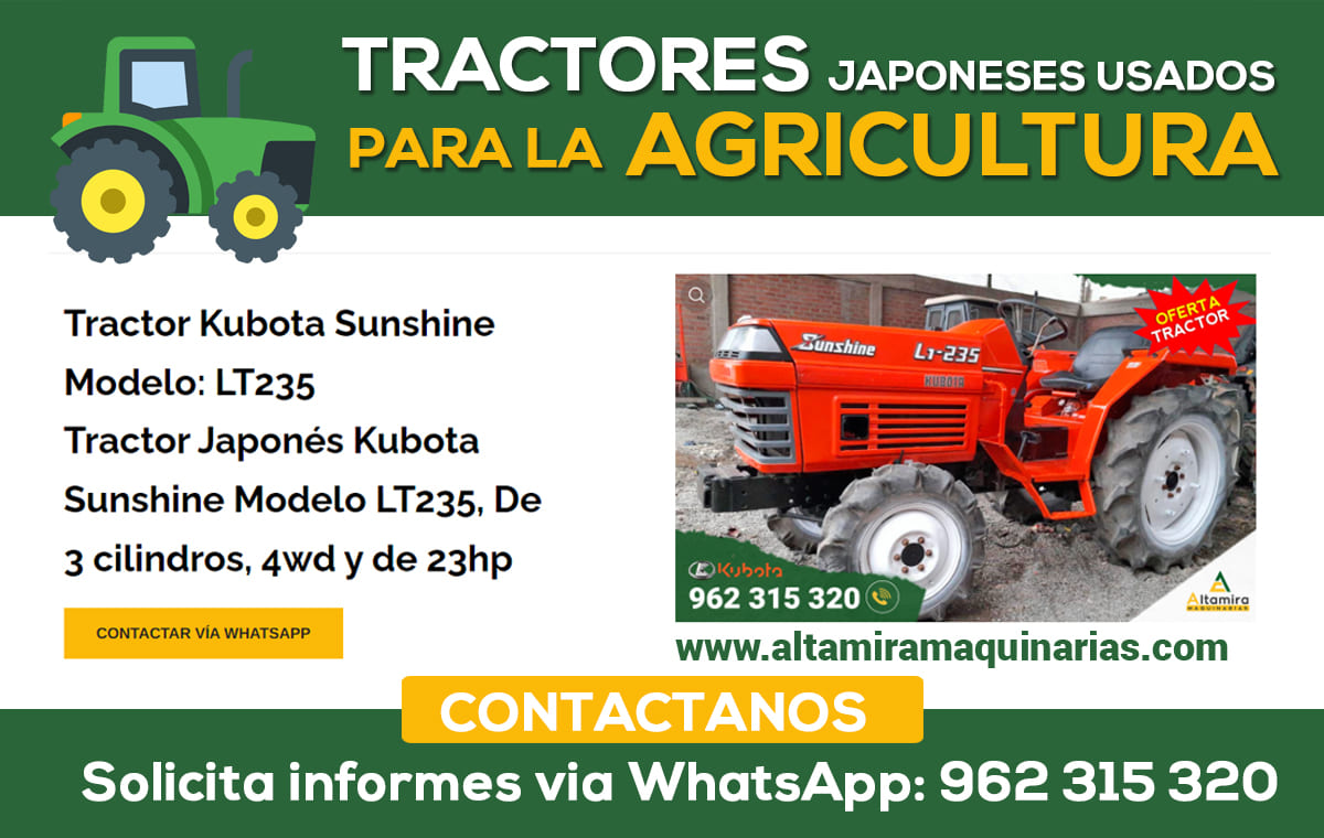 IMPORTADORES DE TRACTORES AGRÍCOLAS - ALTAMIRA MAQUINARIAS