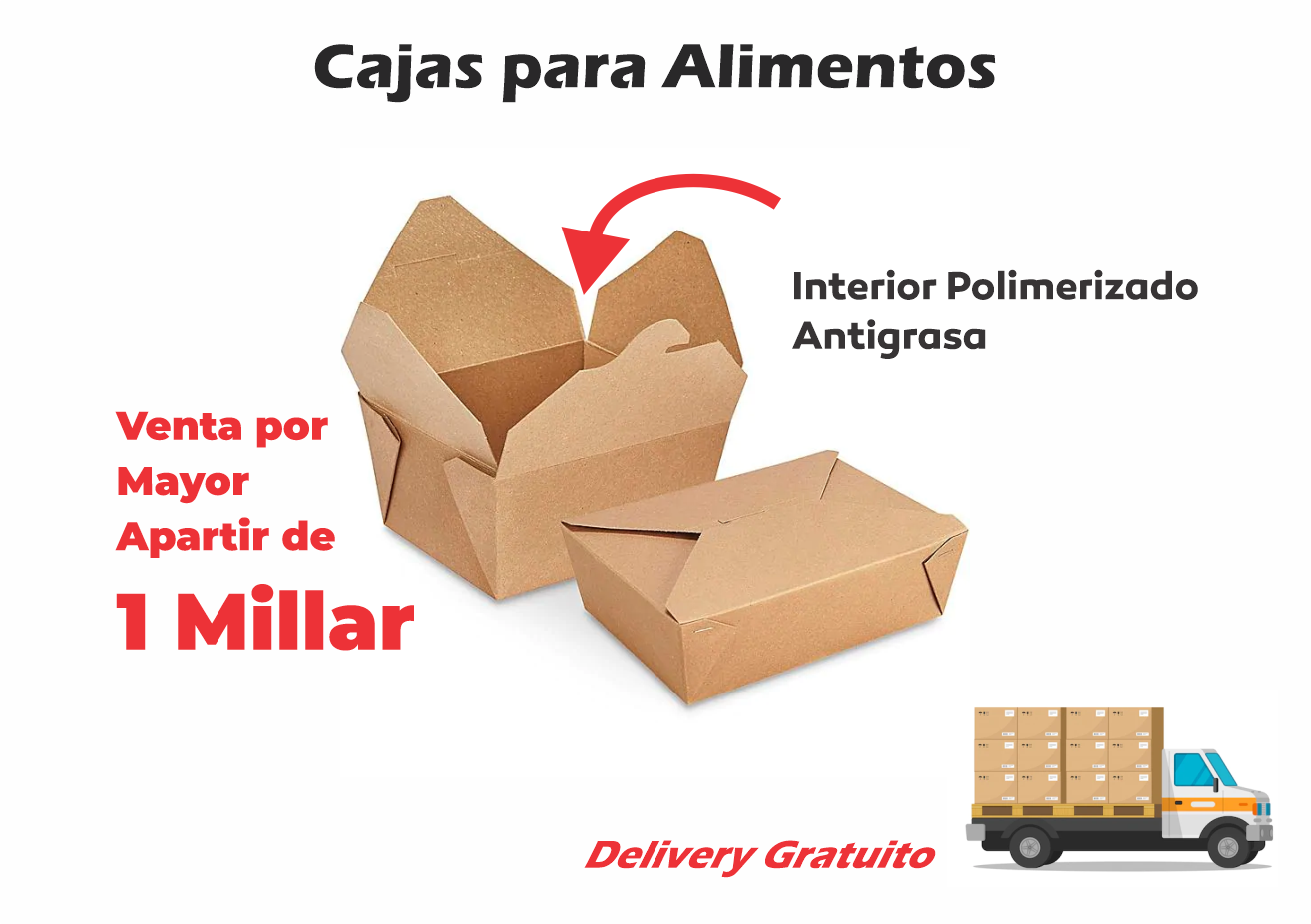 Fabricación de cajas para Pollerias