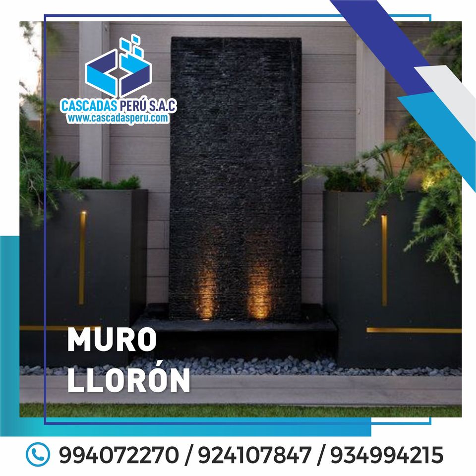 MURO LLORÓN MURO LLORÓN DECORATIVO MURO LLORÓN EN JARDIN