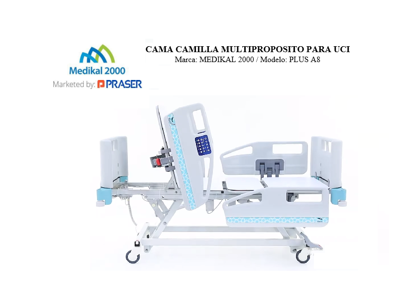 CAMA UCI MULTIPROPOSITO CON BALANZA 