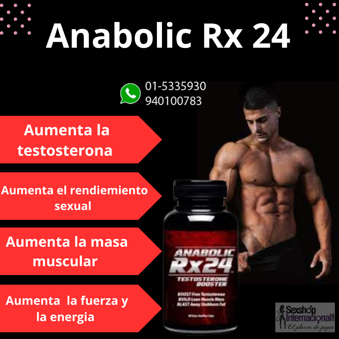 ANABOLIC RX 24 Más POTENCIA 