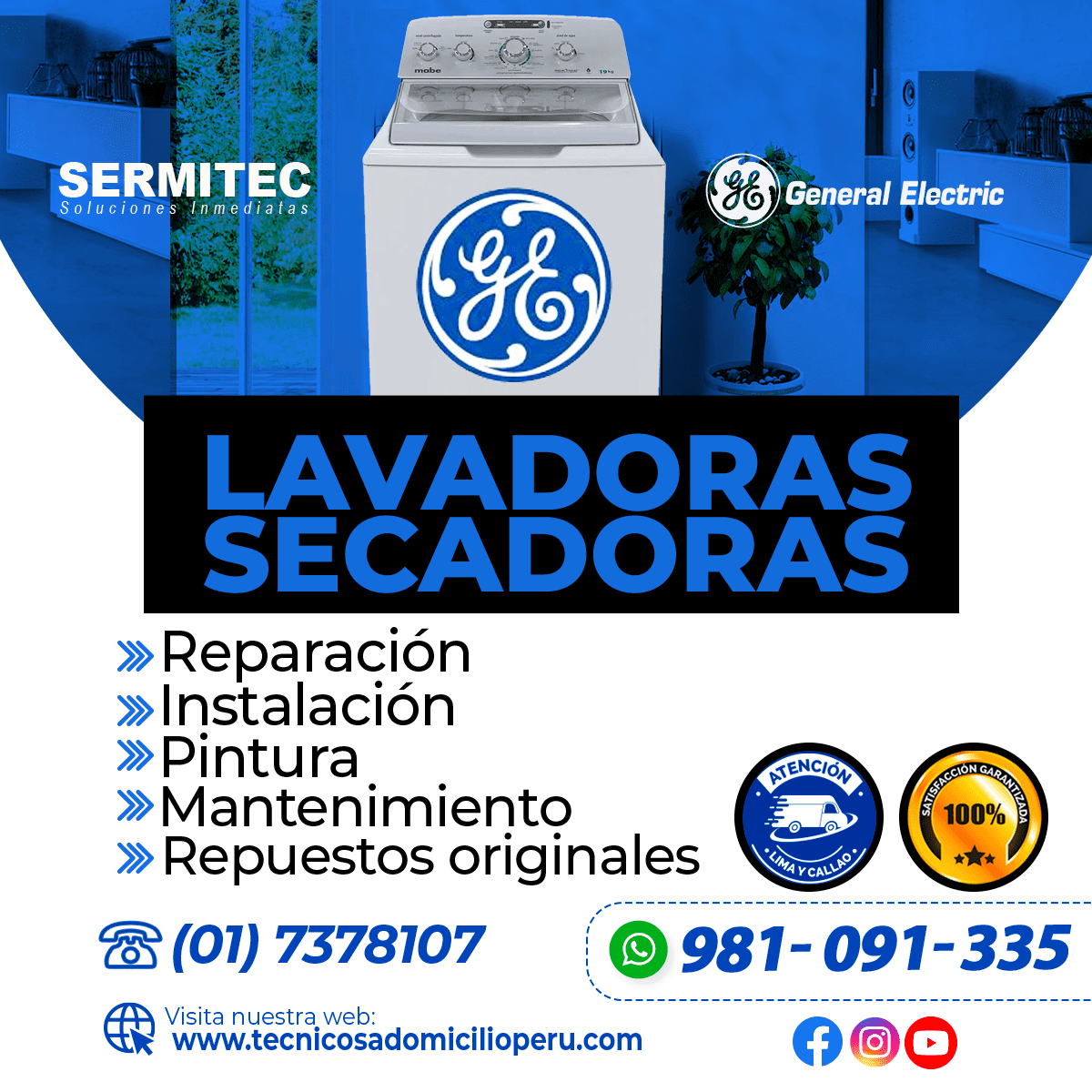 Soluciones efectivas Lavadoras 7378107