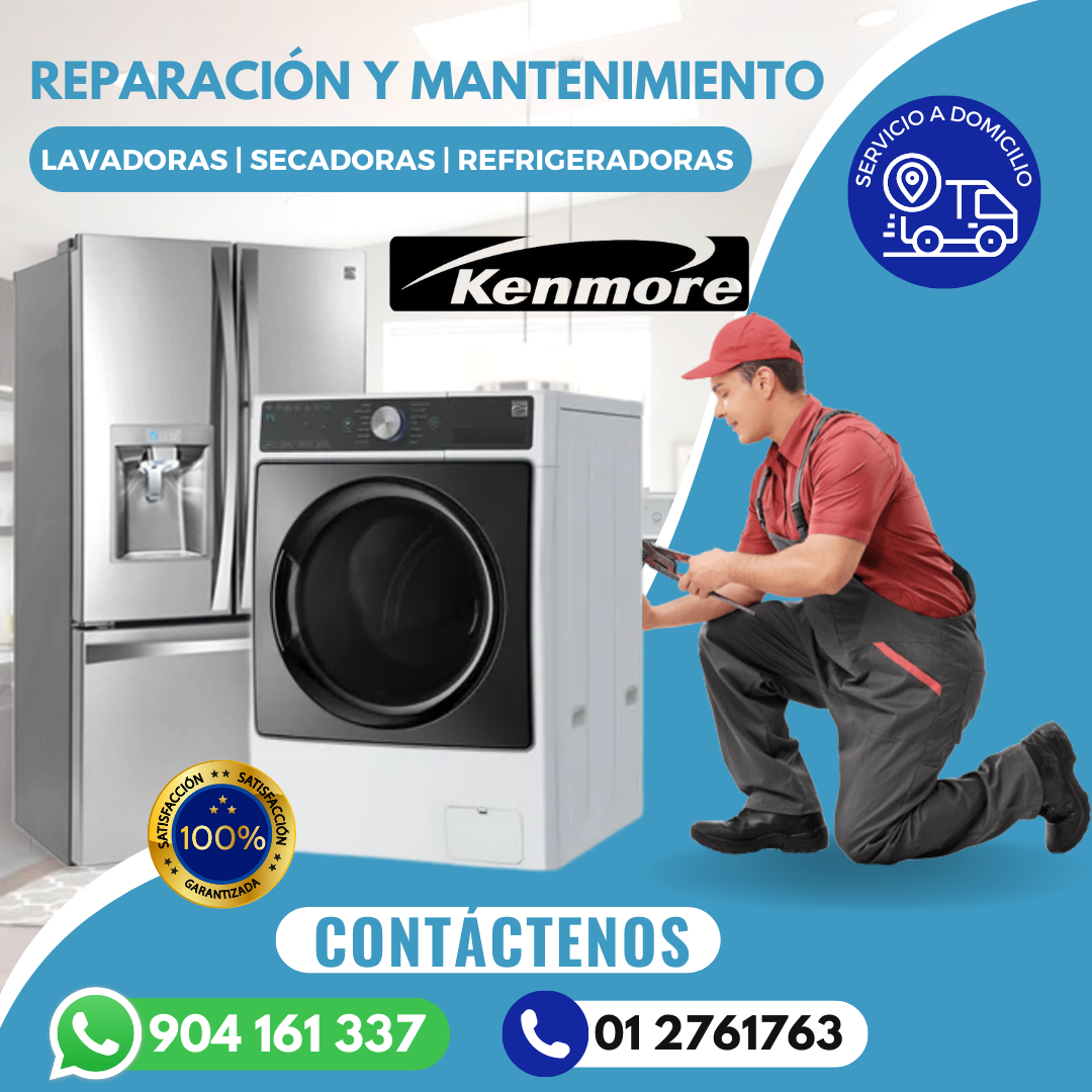 «RapiD» Reparacion de Secadoras Kenmore 904161337 San Miguel