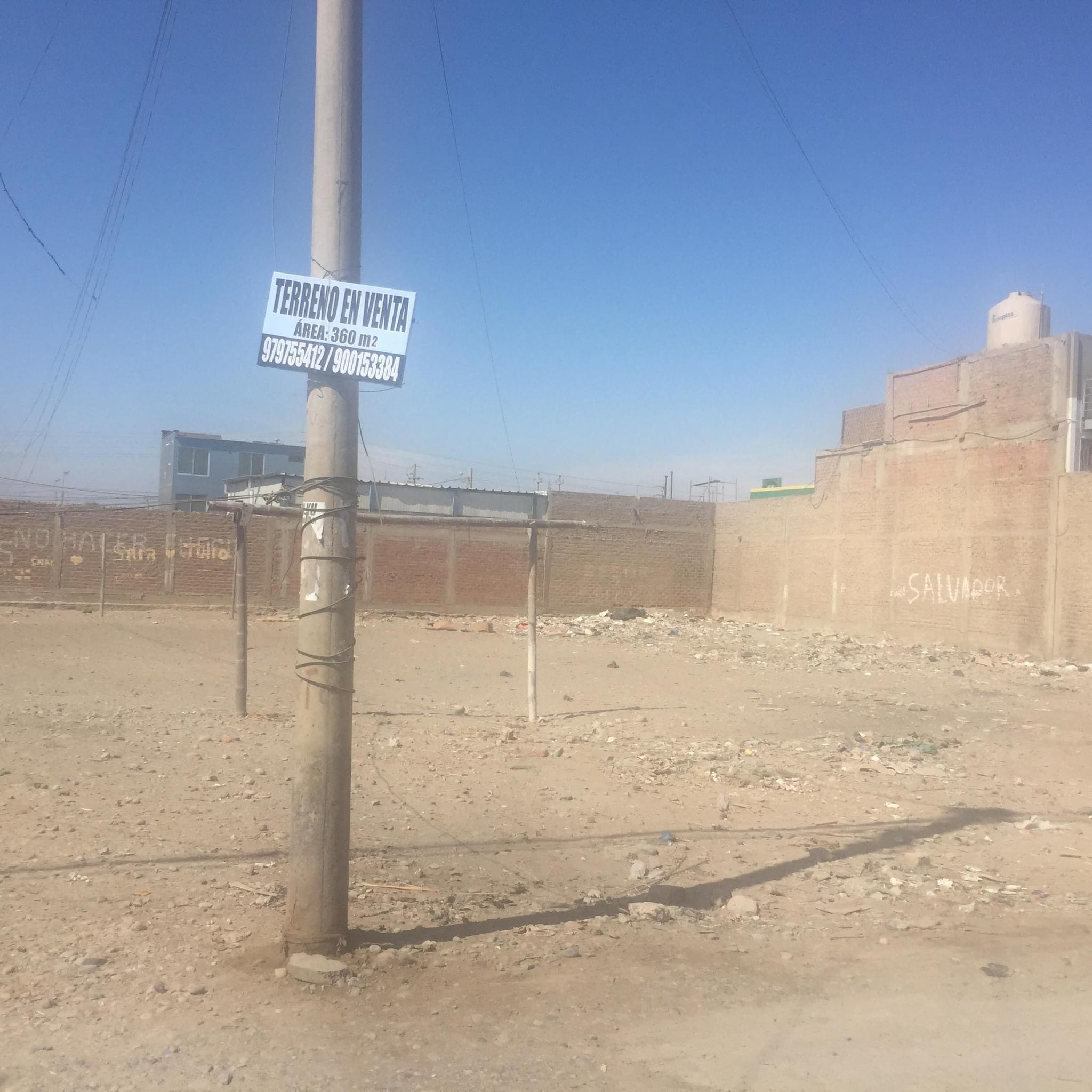 REMATE DE TERRENO A 3 cuadras del hospital de ESSALUD en Pisco