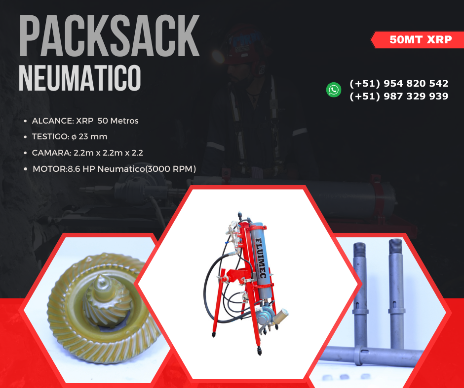 MAQUINA PERFORADORA NEUMATICA INDISPENSABLE PARA UBICACION DE BETAS 