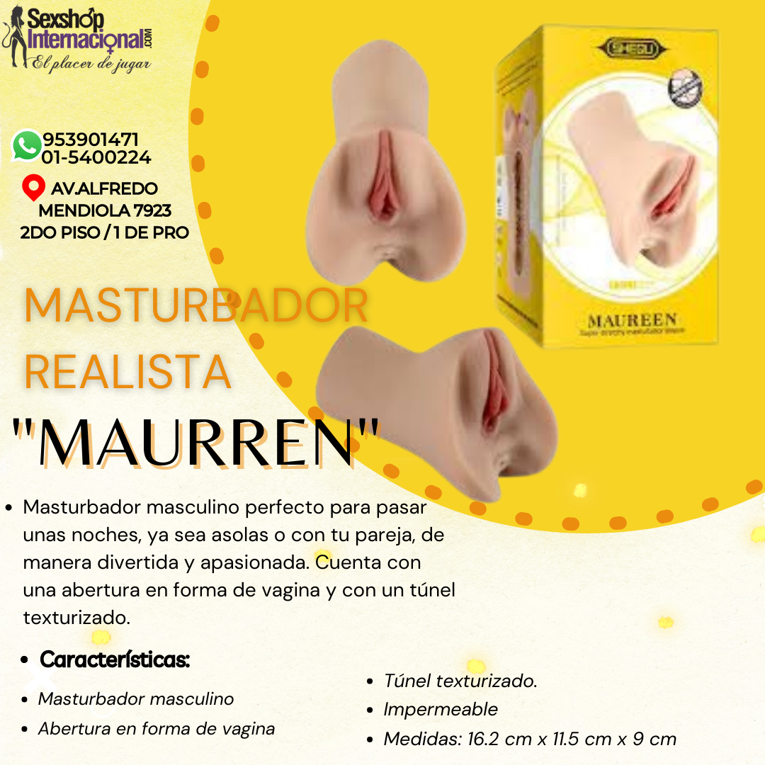 Masturbador Masculino Vagina Maureen 