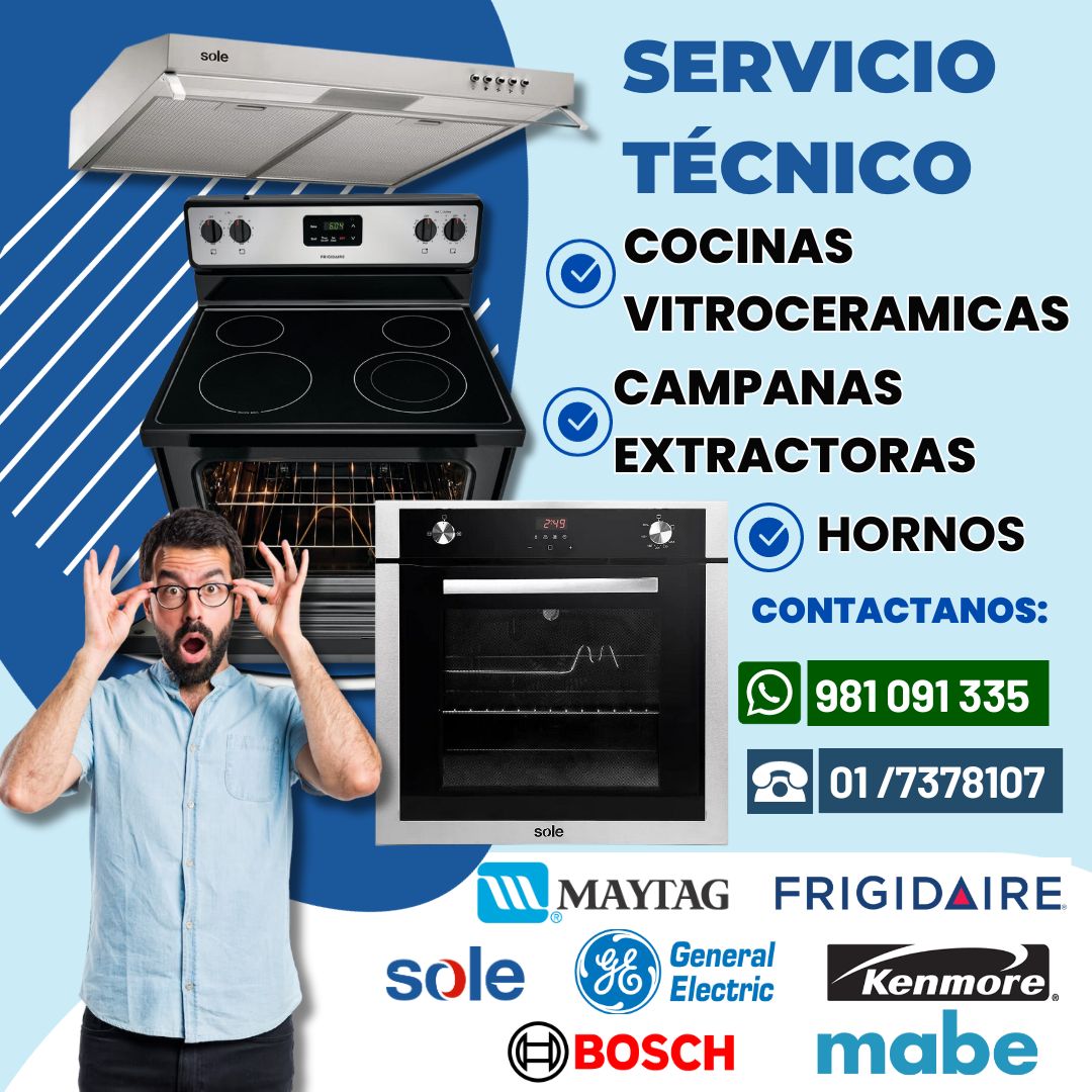  Profesionales Mantenimiento de Cocinas Vitrocerámicas 981091335-Magdalena del Mar