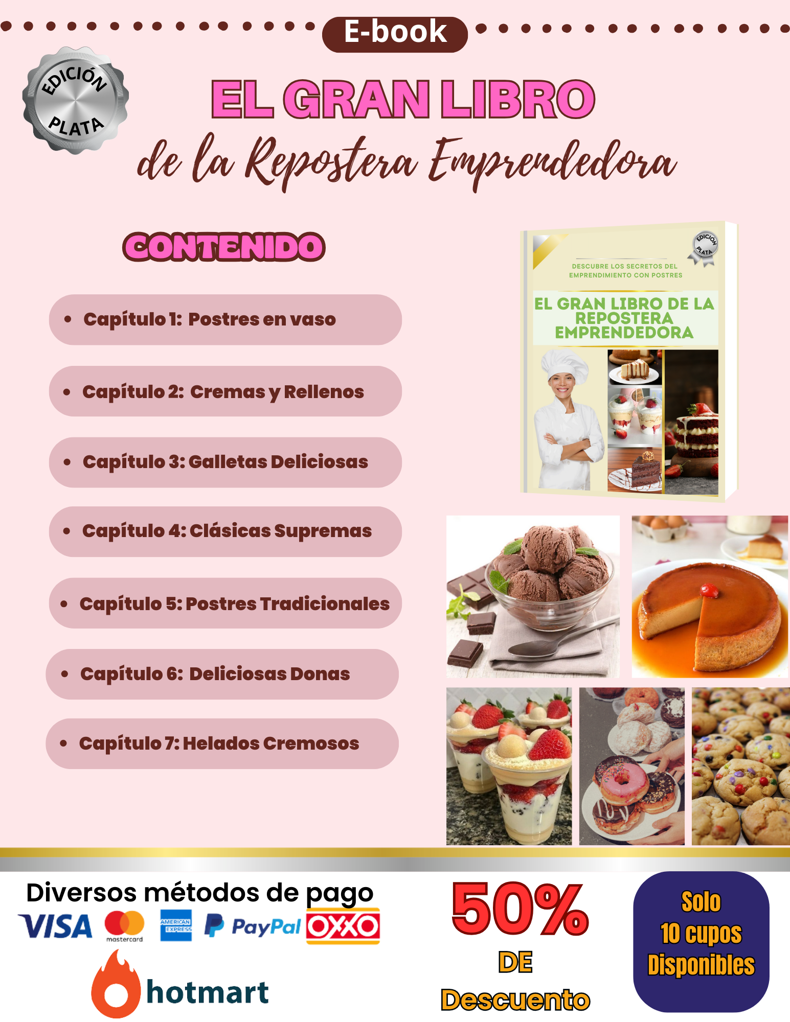 Comienza YA tu emprendimiento de Repostería