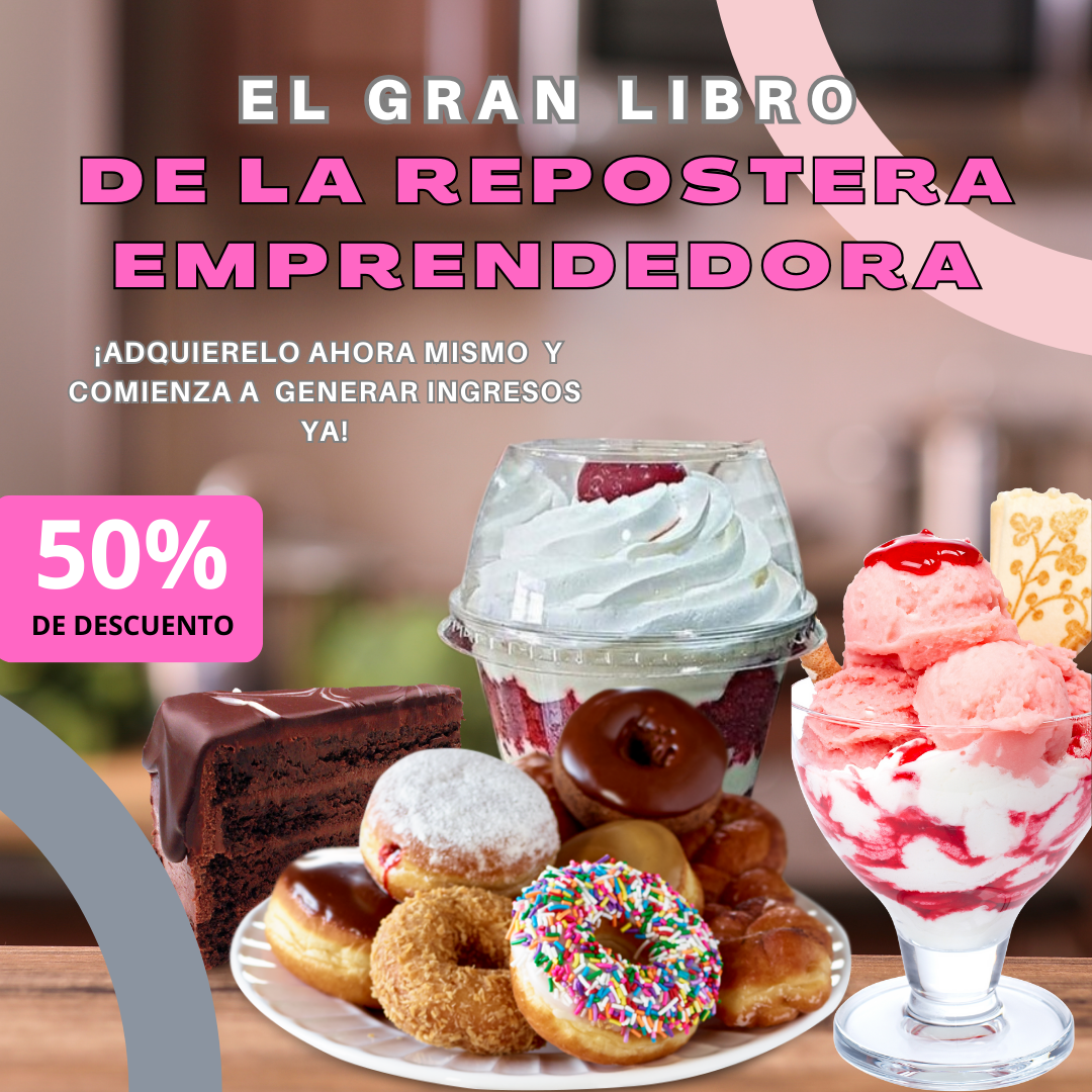 Explota tu creatividad en Repostería