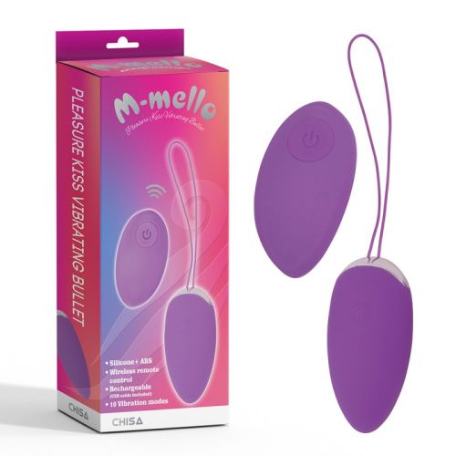 VIBRADOR 10 FUNCIONES - M-mello Pleasure Kiss Vibrating Bullet