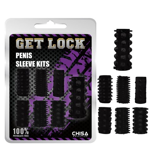 ANILLOS PARA EL PENE - GET LOCK Penis Sleeve Kits