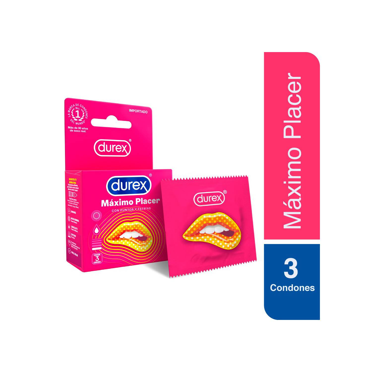 PRESERVATIVOS - DUREX Máximo Placer