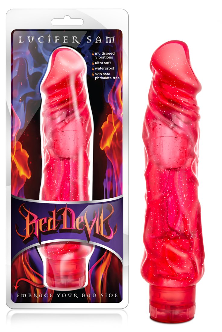 VIBRADOR ROJO - Red Devil Lucifer Sam 