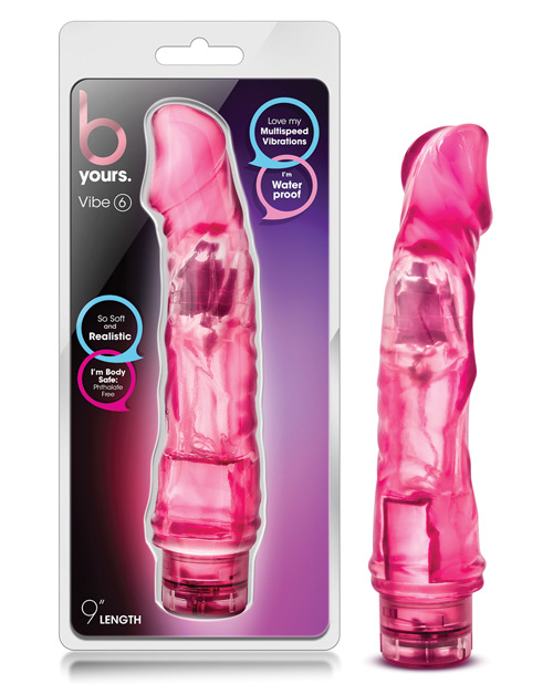 VIBRADOR - B YOURS VIBE 6 ROSA