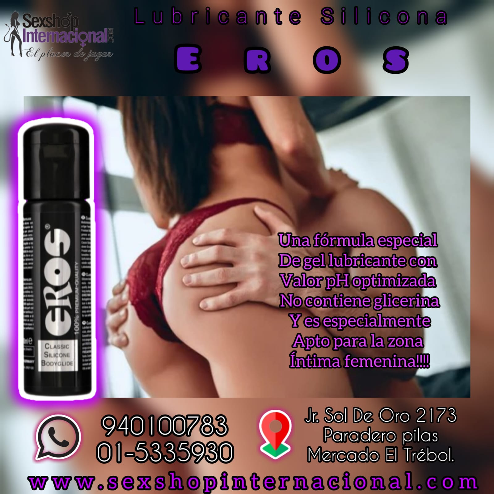 EROS - DILATADOR ANAL - SEXSHOP PLAZA NORTE.