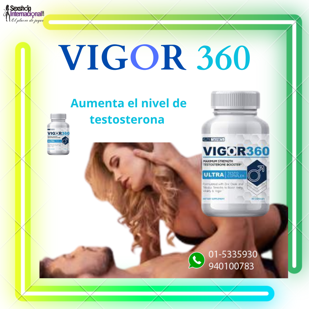 VIGOR 360 RENDIMIENTO Y RESISTENCIA SEXUAL - SEXSHOP PLAZA NORTE.