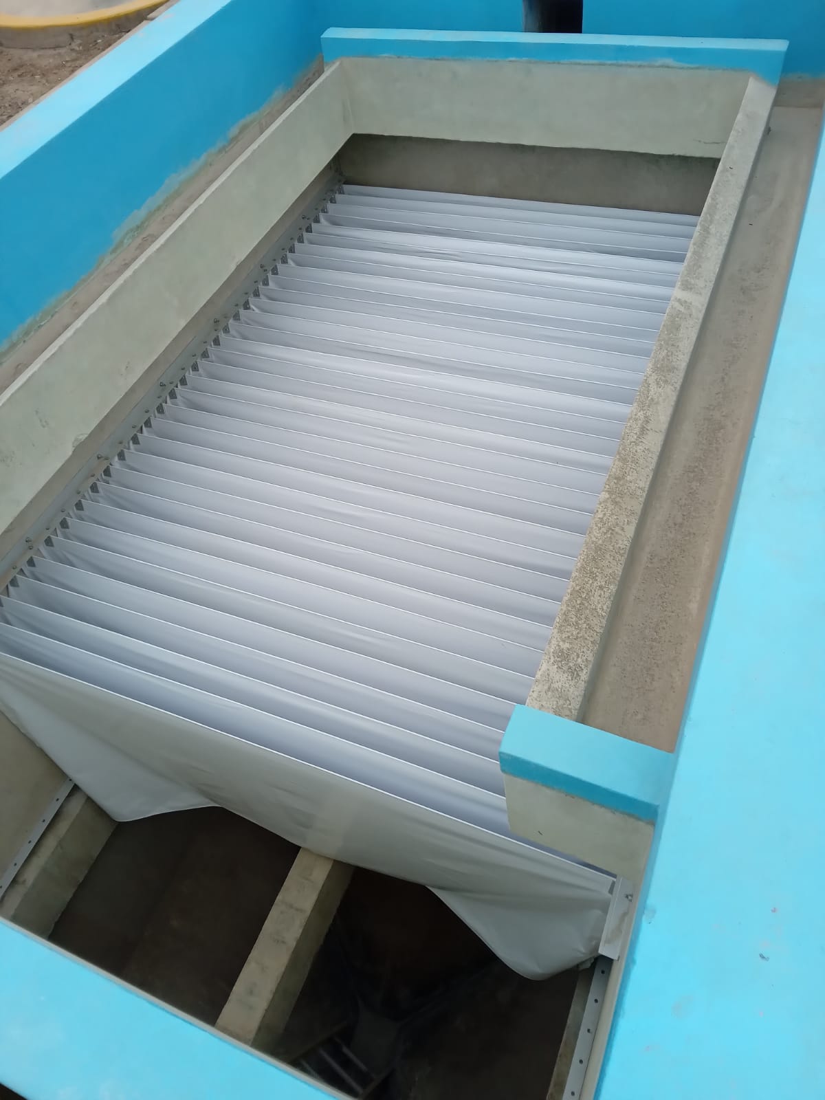 PANELES DE VINILONA PARA SEDIMENTADORES PLANTA DE TRATAMIENTO DE AGUA