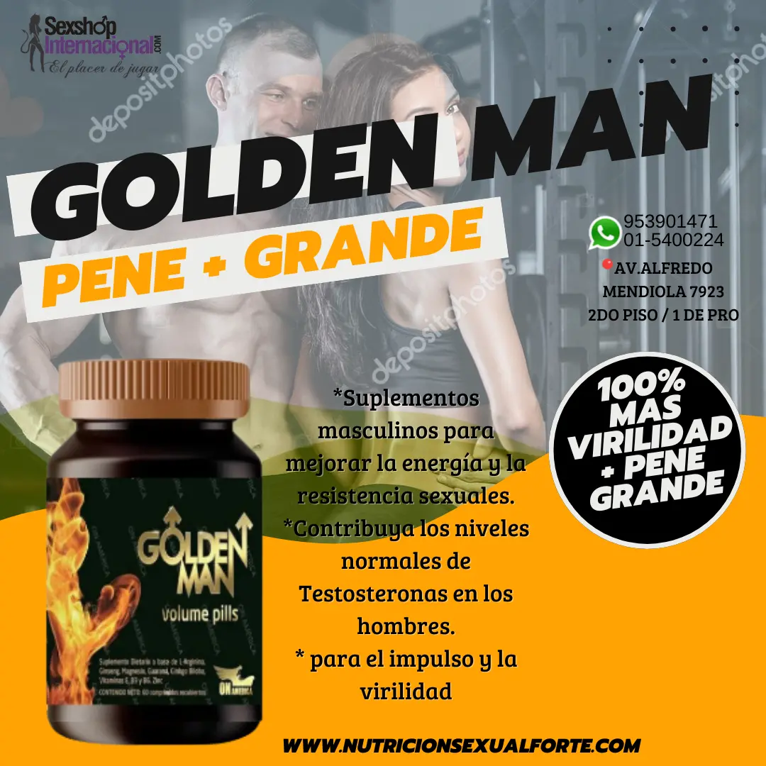 GOLDEN MAN-SUPLEMENTO MASCULINO-LOS OLIVOS