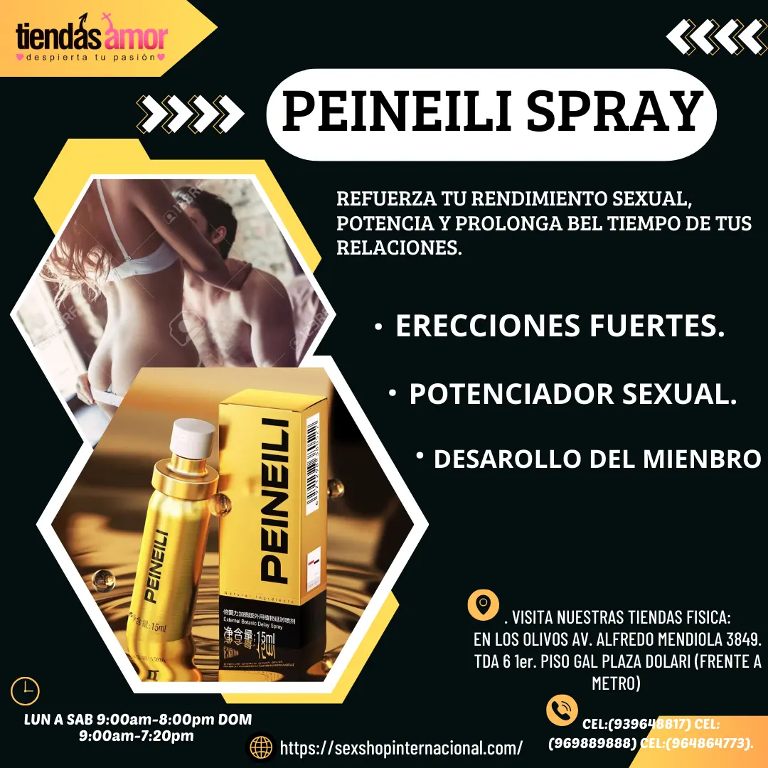 PEINEILI GOLD RETARDANTE EN SPRAY.