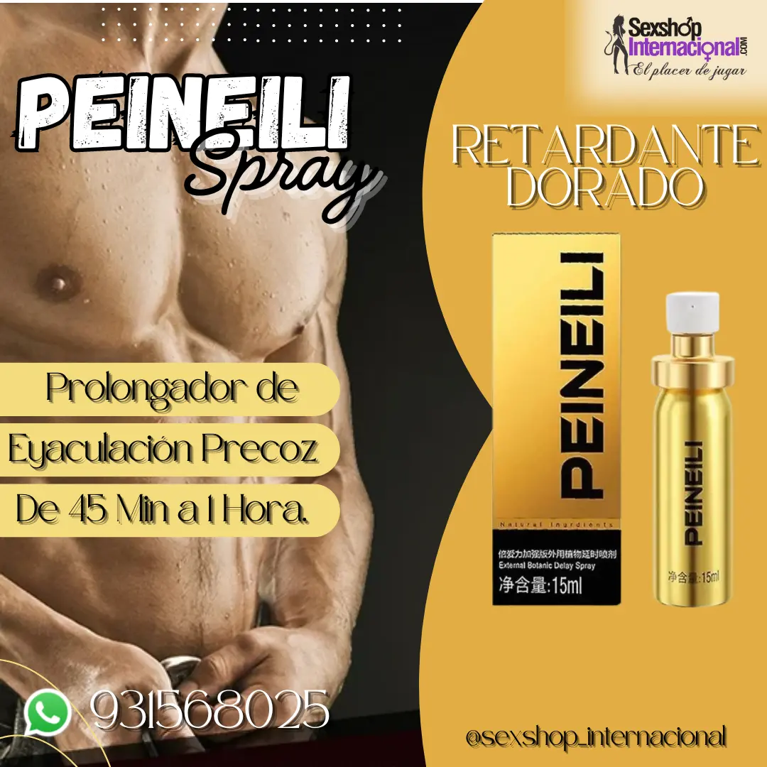 PEINEILI SPRAY RETARDANTE DORADO 100 NATURAL PROLONGA PLACER 