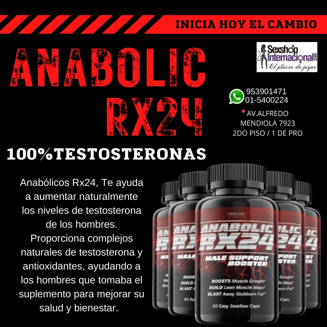 Anabólic Rx24-SEXSHOP-LOS OLIVOS