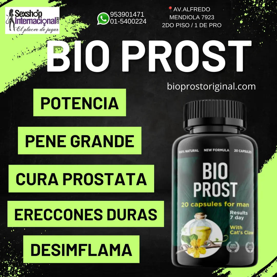 BIO PROST-POTENCIA-PROSTATICO-LOS OLIVOS