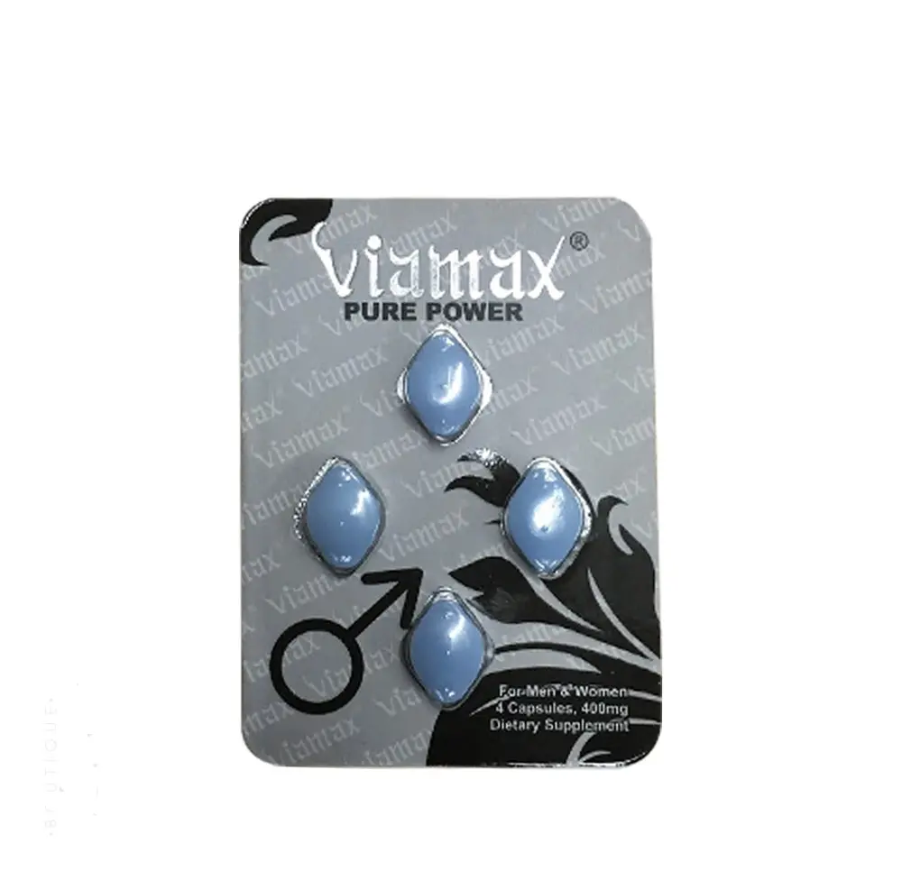 Ereccion potencia retardante viamax pure power NATURAL